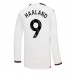 Tanie Strój piłkarski Manchester City Erling Haaland #9 Koszulka Wyjazdowej 2023-24 Długie Rękawy